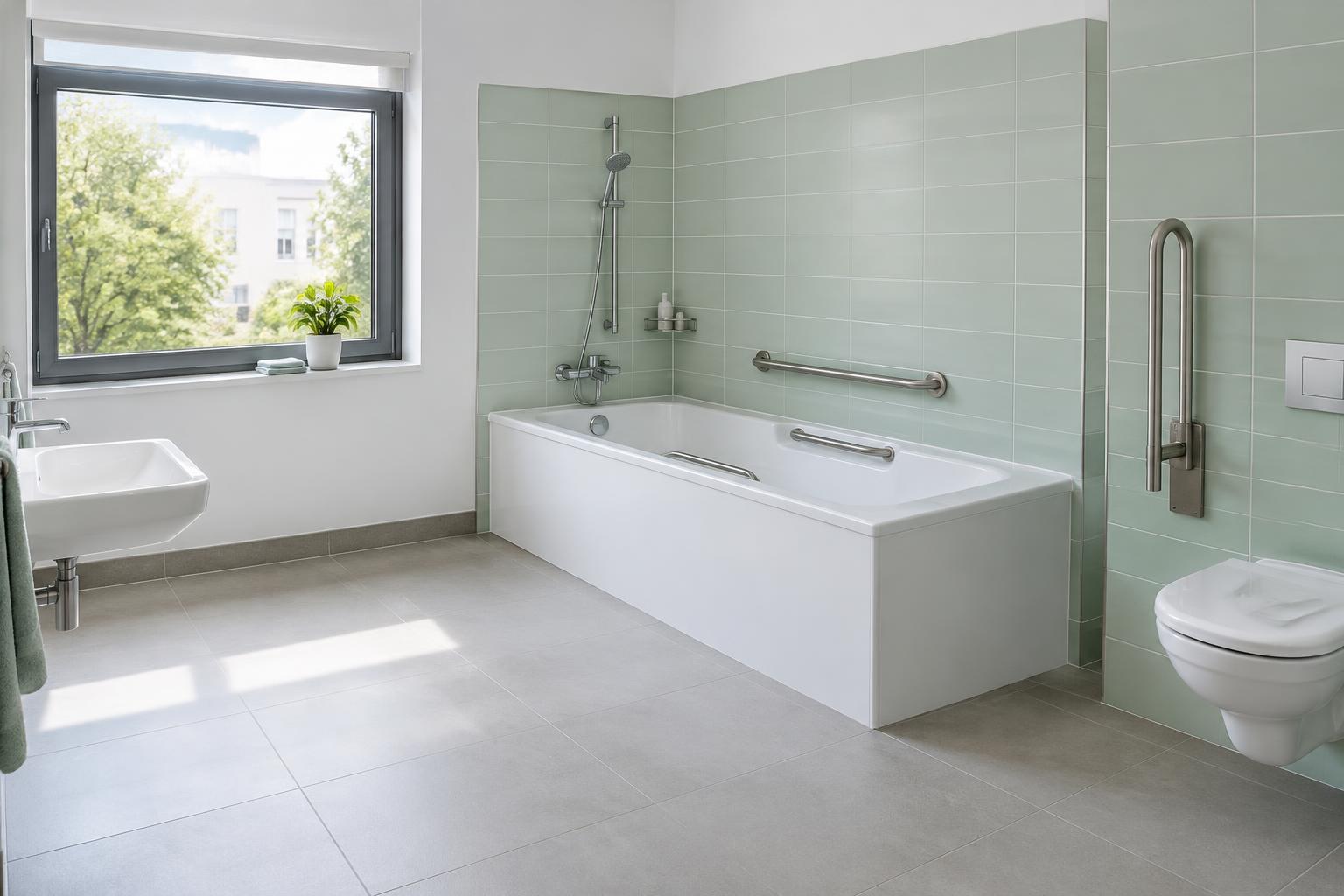 Clinical bathroom · Fittings concept